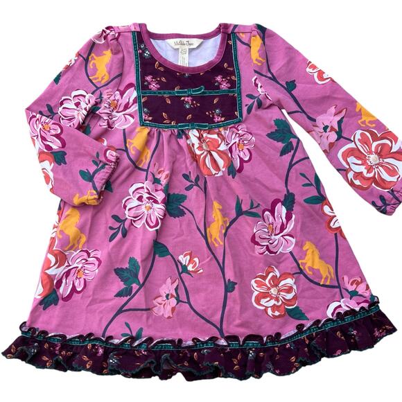 Matilda Jane 28933D Candy Corn Dress Baby Sz 18-24 Months - Picture 2 of 5